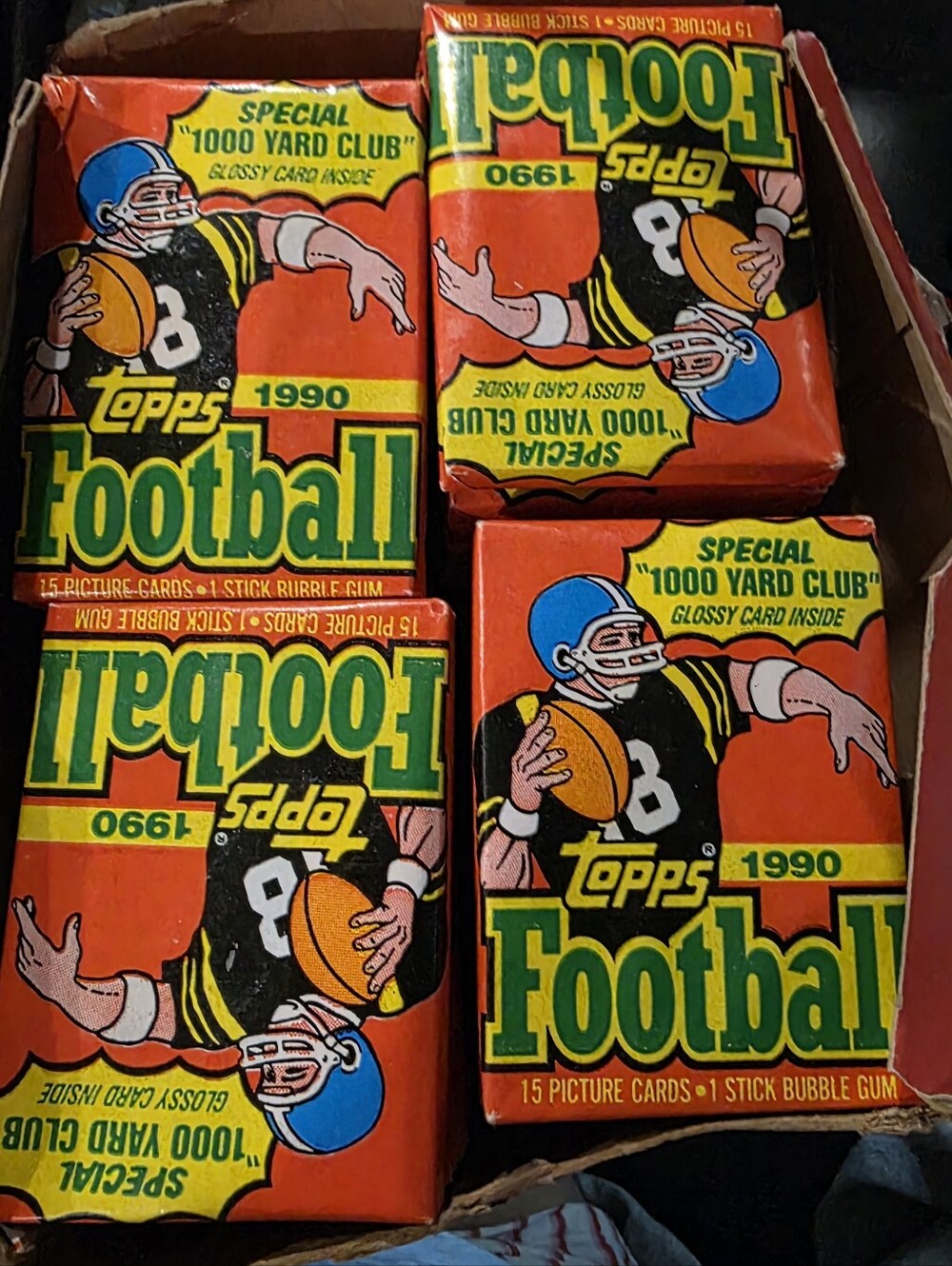 TOPPS 1990 Football Cards